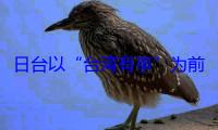 日台以“台湾有事”为前提签署所谓备忘录，国台办：台湾问题纯属中国内政，不容任何外来干涉